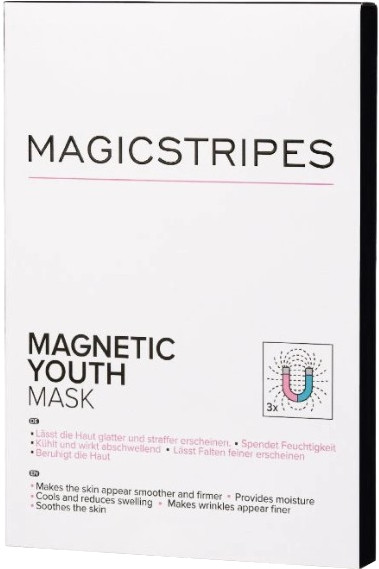 MAGICSTRIPES Magnetická pleťová maska (Magnetic Youth Mask) 3 ks