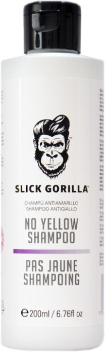 SLICK GORILLA Neutralizačný šampón pre blond vlasy (No Yellow Shampoo) 200 ml