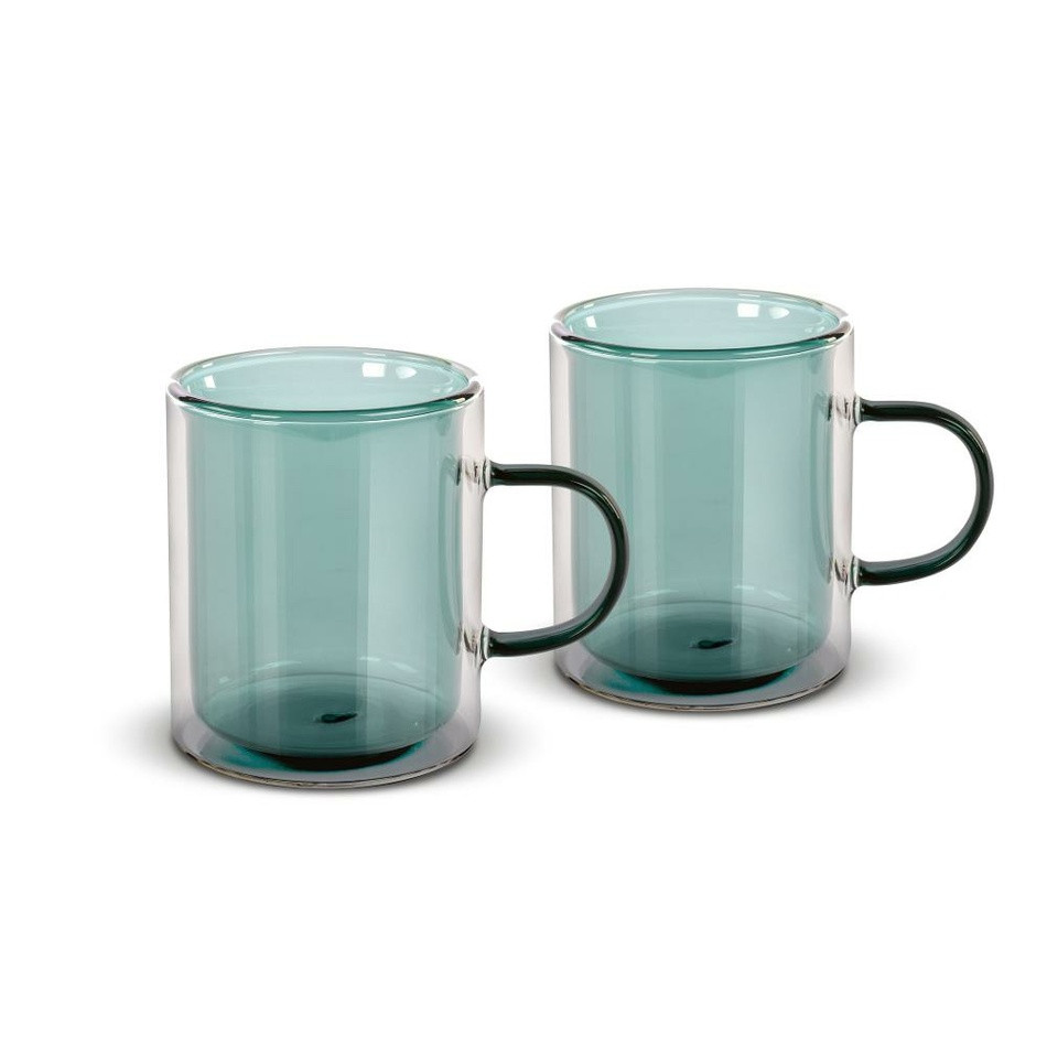 Lamart LT9122 2-dielna súprava pohárov Tea Vaso,350 ml, zelená