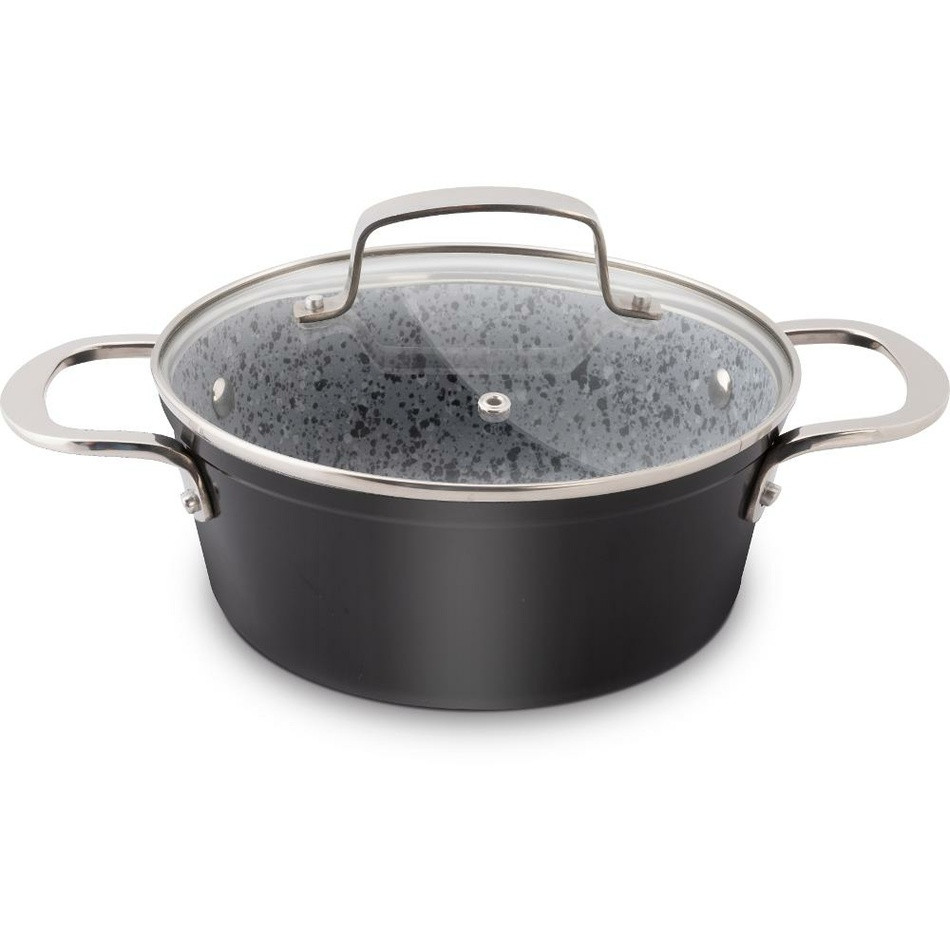 Kastról Lamart LT1252 s pokrievkou Granit, priemer18 cm