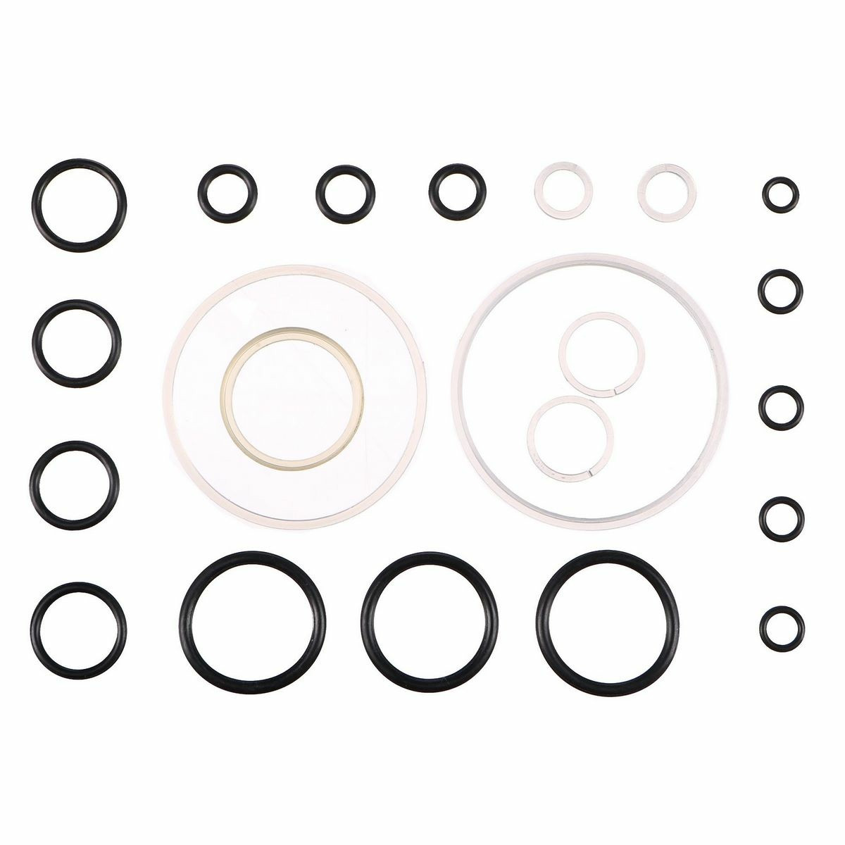 Sada tesnení Sixtol pre nízkoprofilový zdvihák SXJACK 3T - náhradný diel, 22 ks