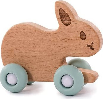 Bo Jungle B-Woody Rabbit Pastel Blue