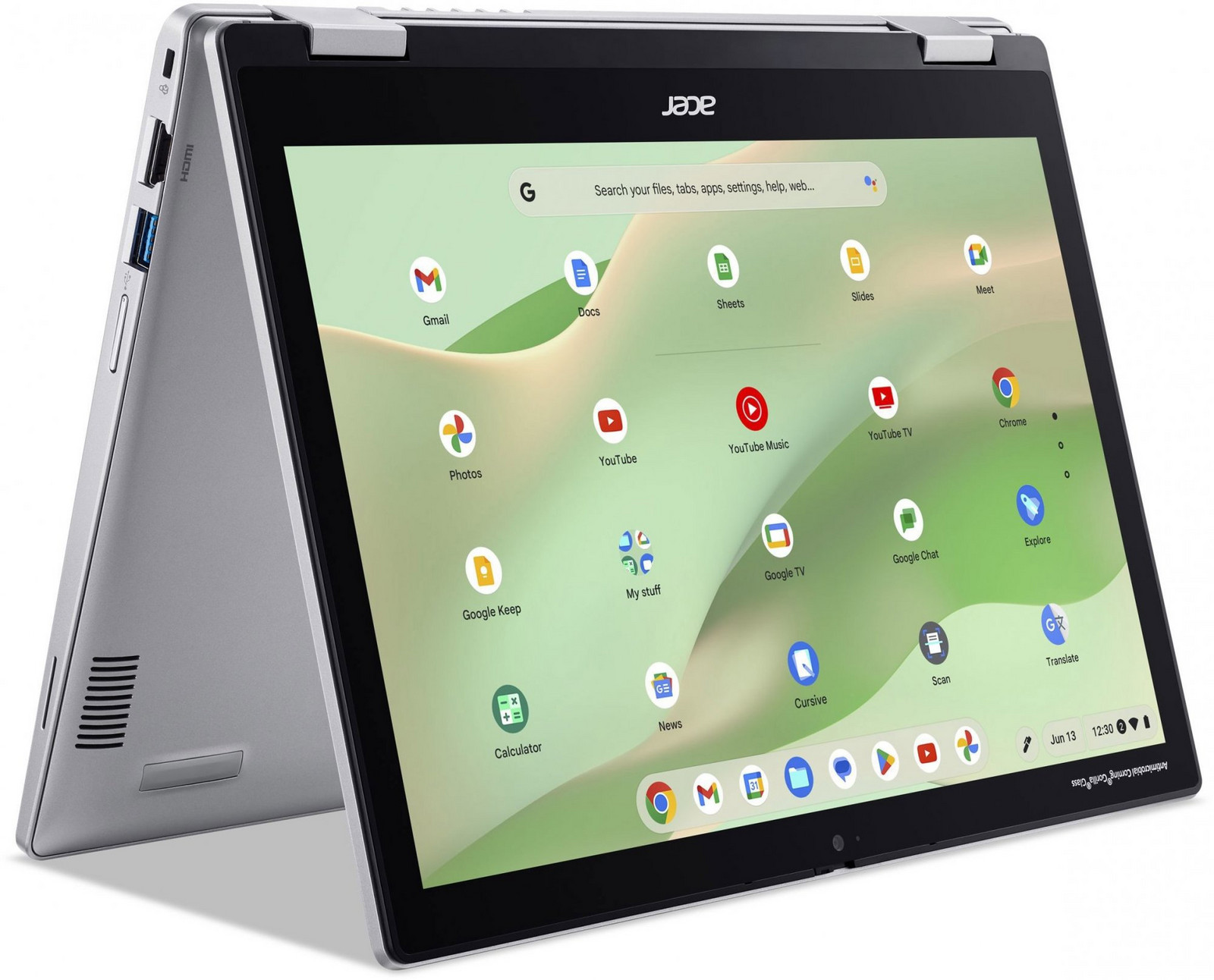 Acer Chromebook Spin 312 Sparkly Silver (CP312-1HN-C67S)