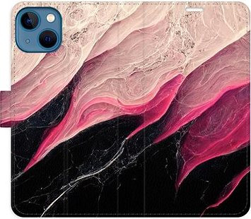 iSaprio flip puzdro BlackPink Marble na iPhone 13