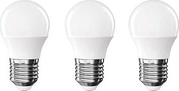 EMOS Classic Mini Globe, E27, 4,2 W (40 W), 470 lm, neutrálna biela – balenie 3 ks