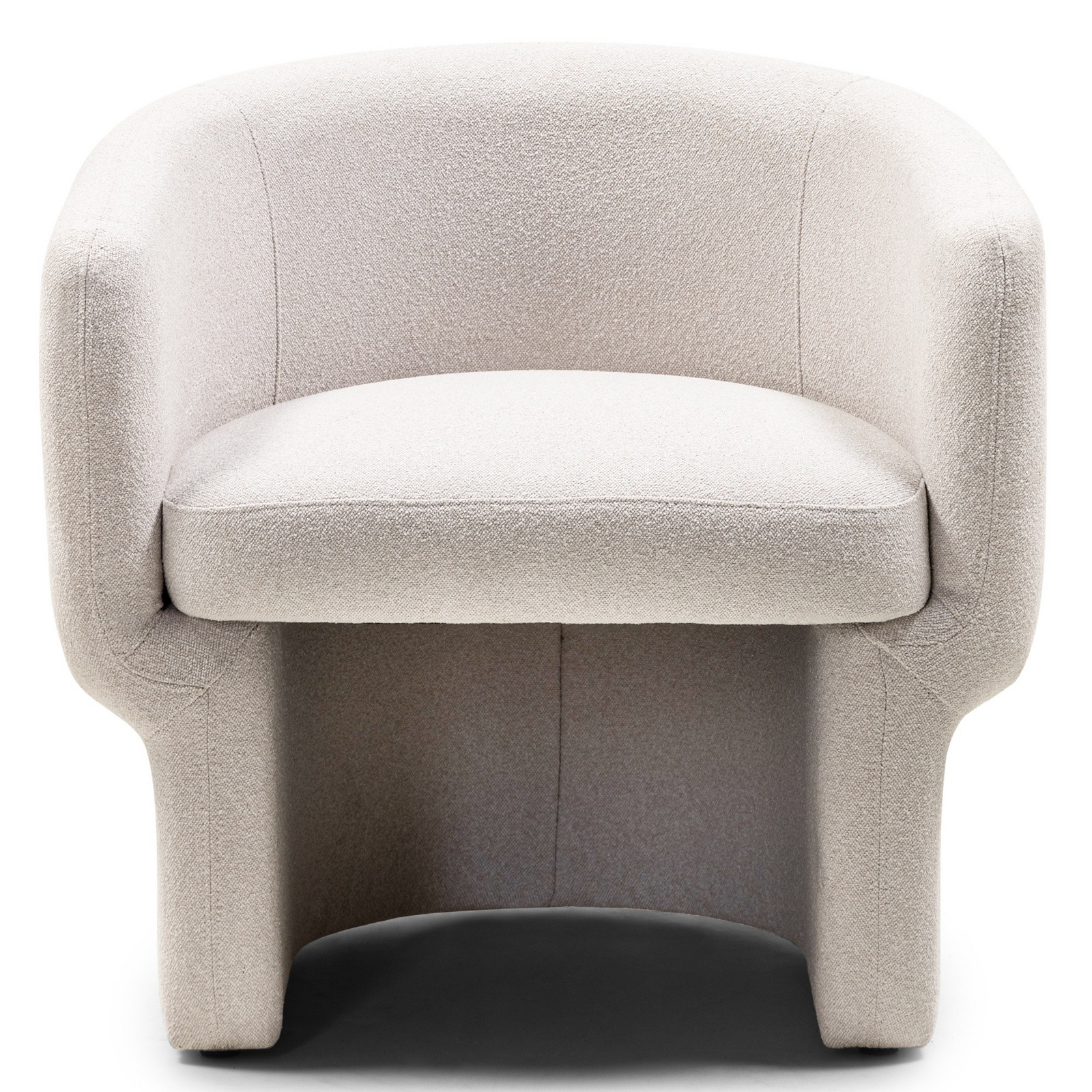 Designové křeslo Folo světle béžové
