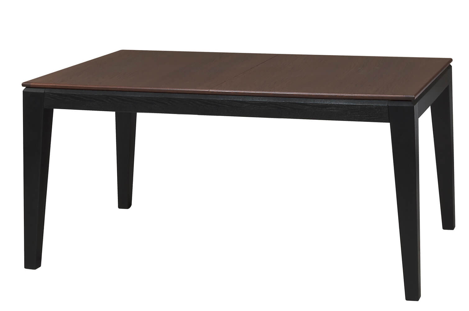 Jídelní rozkládací stůl Fuego z masivu 160/240 cm dub Antik/černý