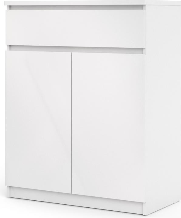 Komoda Simplicitous 234 80 cm bílý lesk