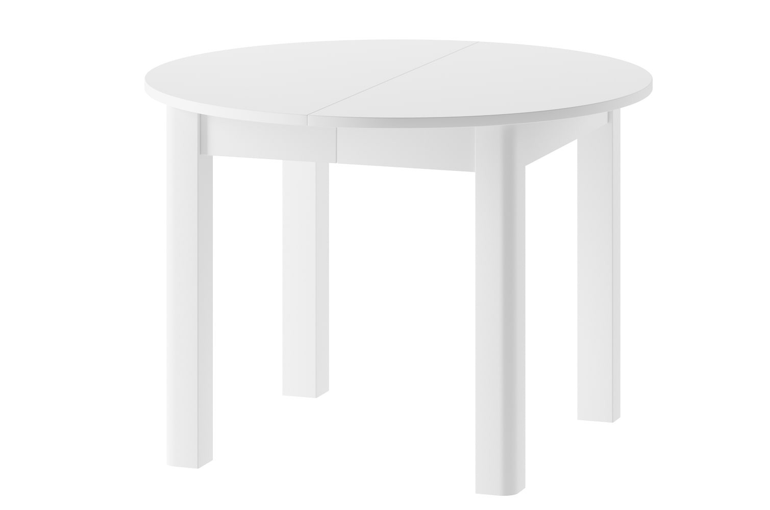 Rozkládací jídelní stůl Indus 105/240 cm bílý