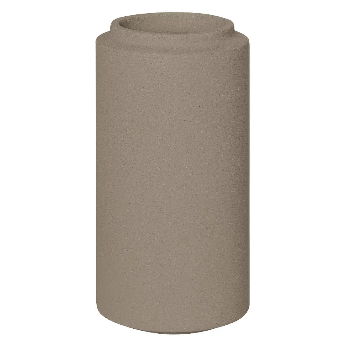 Pohár na zubné kefky CRETO 13 cm, šedá, beton, Blomus