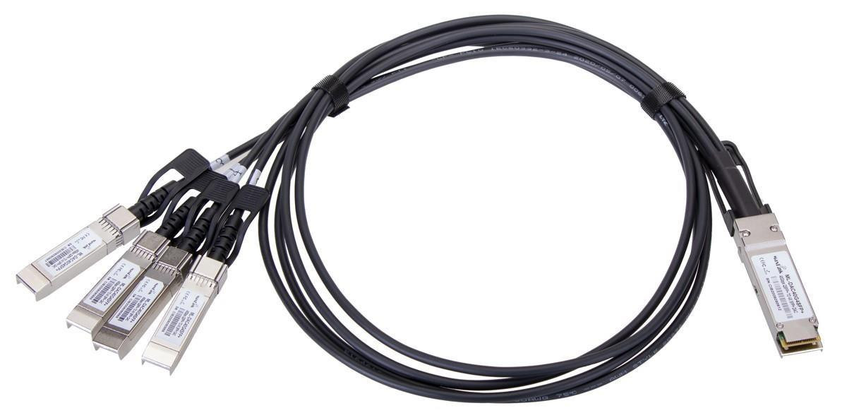 MaxLink 40G DAC kábel, QSFP+ na 4xSFP+, 2m