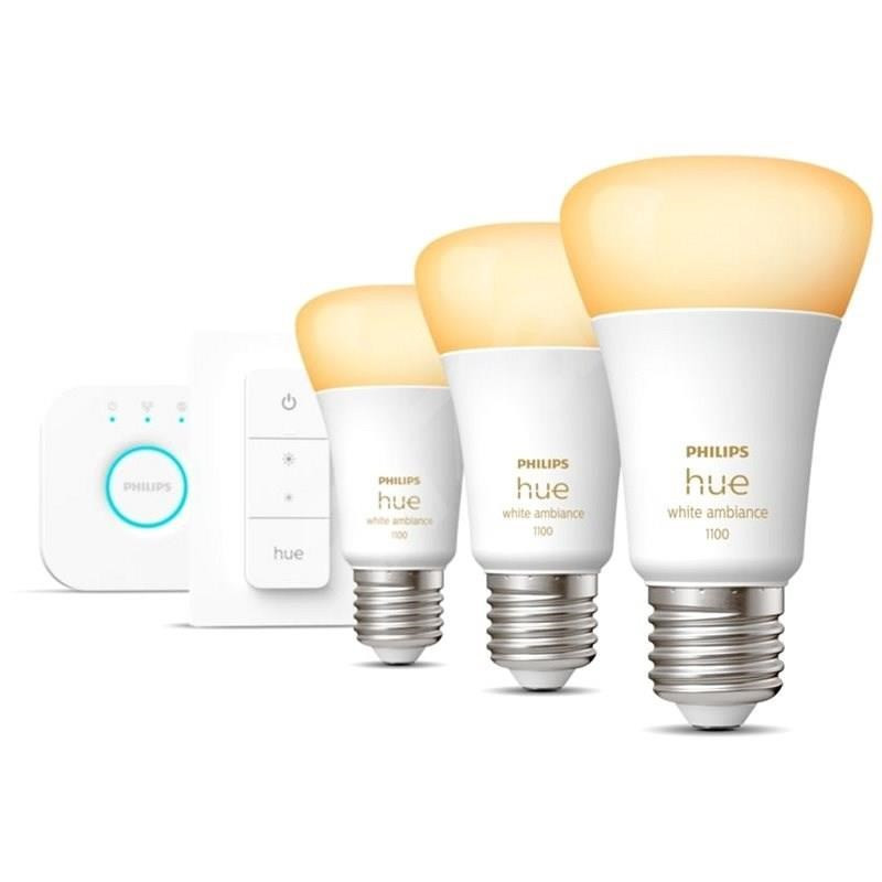 Philips Hue White Ambiance 8W 1100 E27 štartér kit