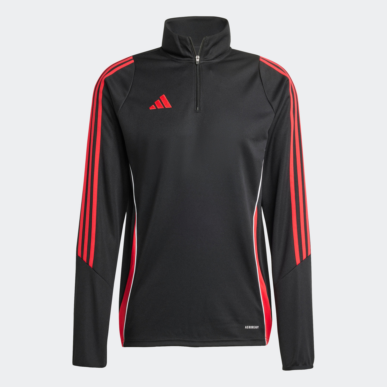 ADIDAS Tiro 24 tréningová mikina čierno-červená