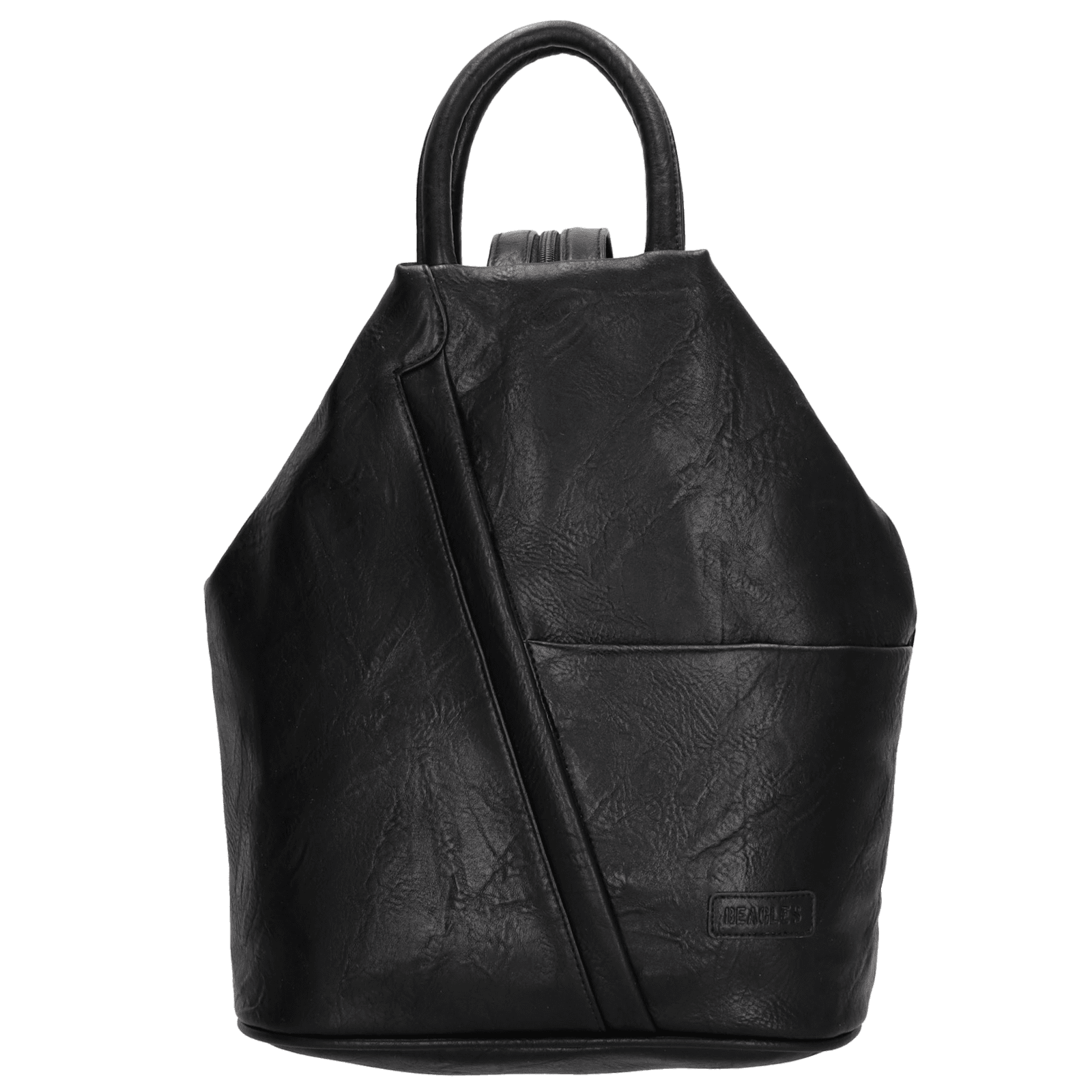 Štýlový trojuholníkový batoh - Murcia - Beagles - 13 L - čierna