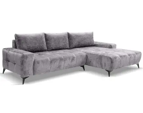 Rohová sedačka Mauro, holubia sivá látka, pravý roh%