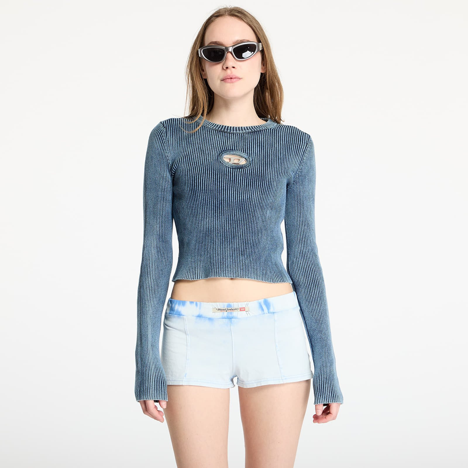Tričko Diesel M-Anchor-A Knitwear Blue XS