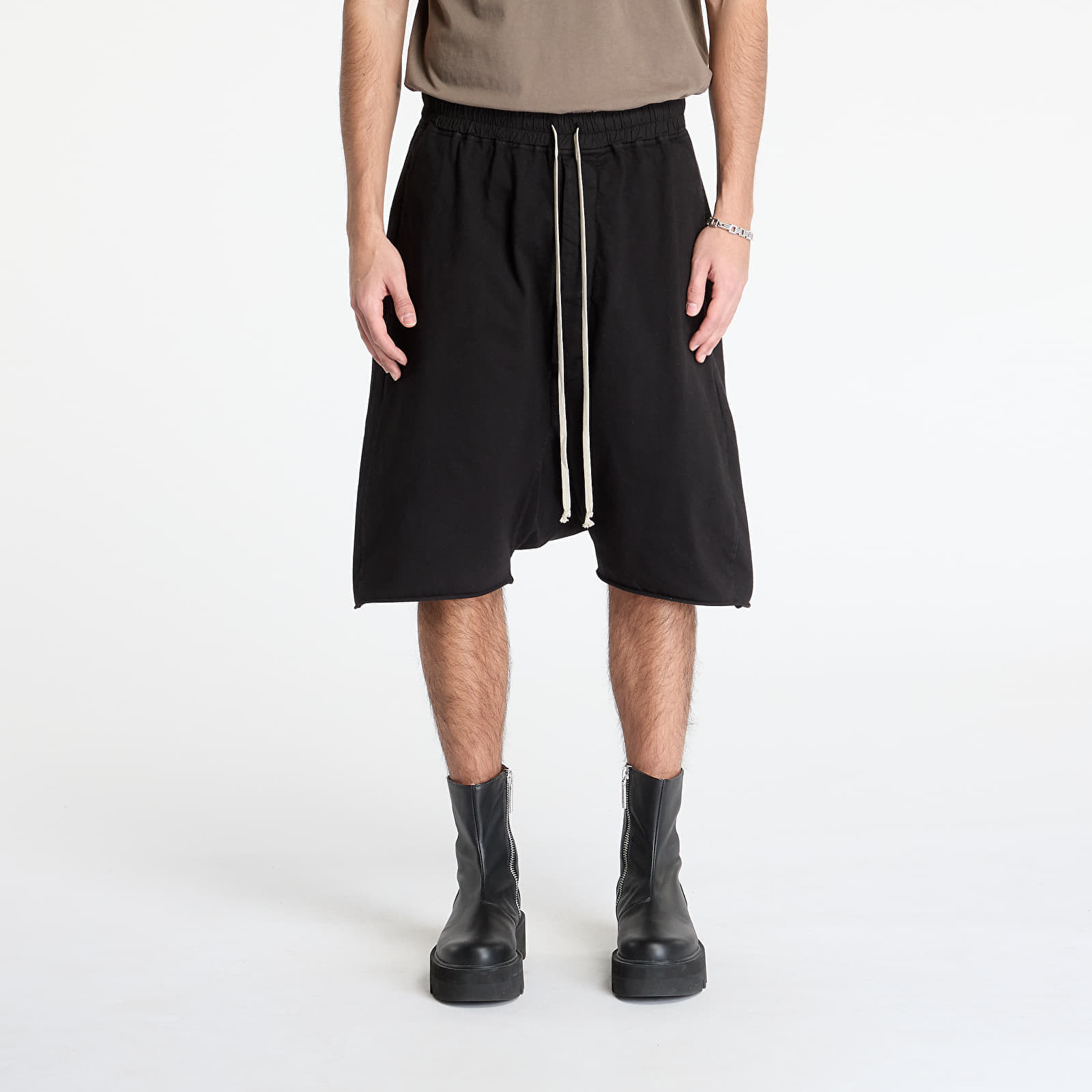 Šortky Rick Owens DRKSHDW Drawstring Pods Black S