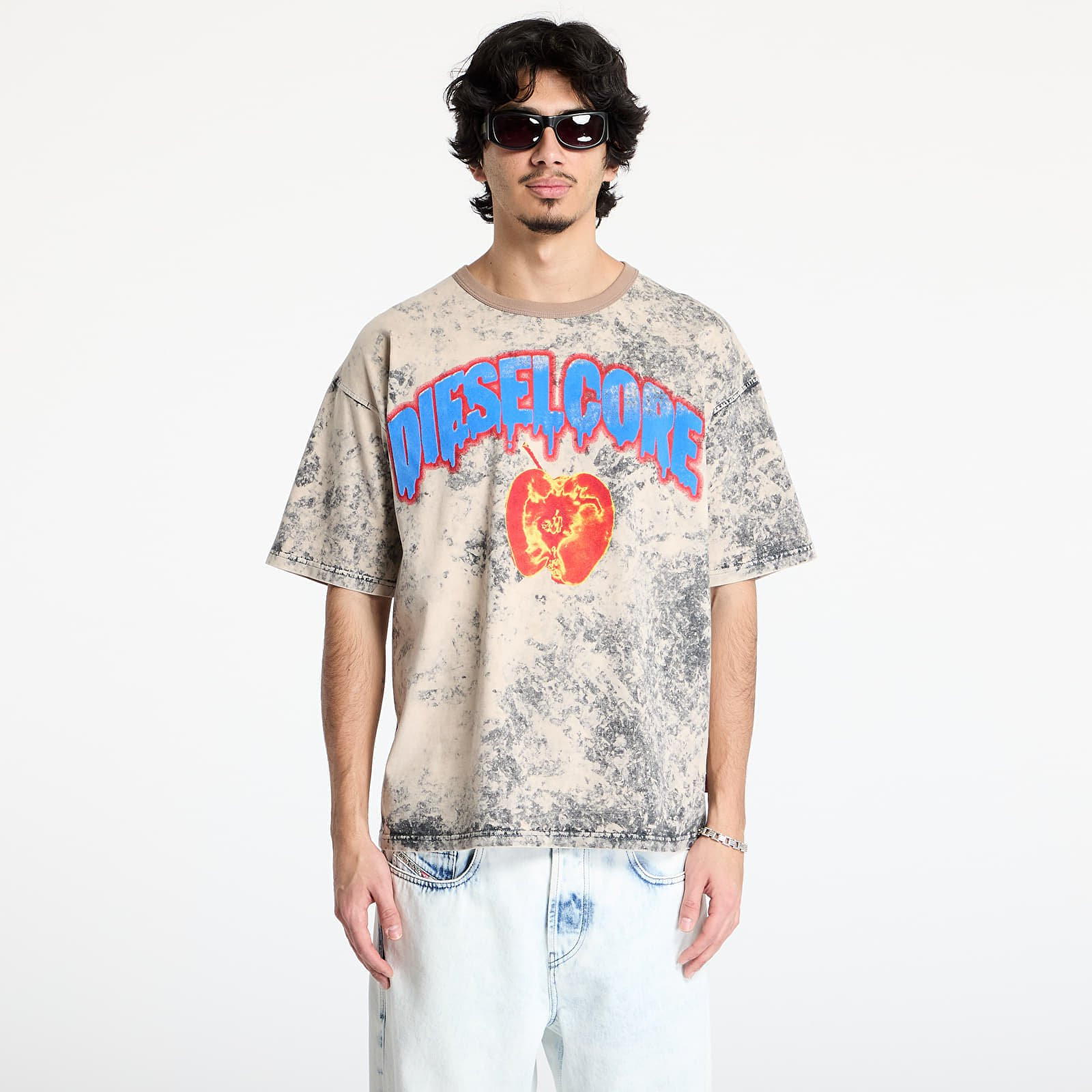 Tričko Diesel T-Boxt-R9 T-Shirt Grey S