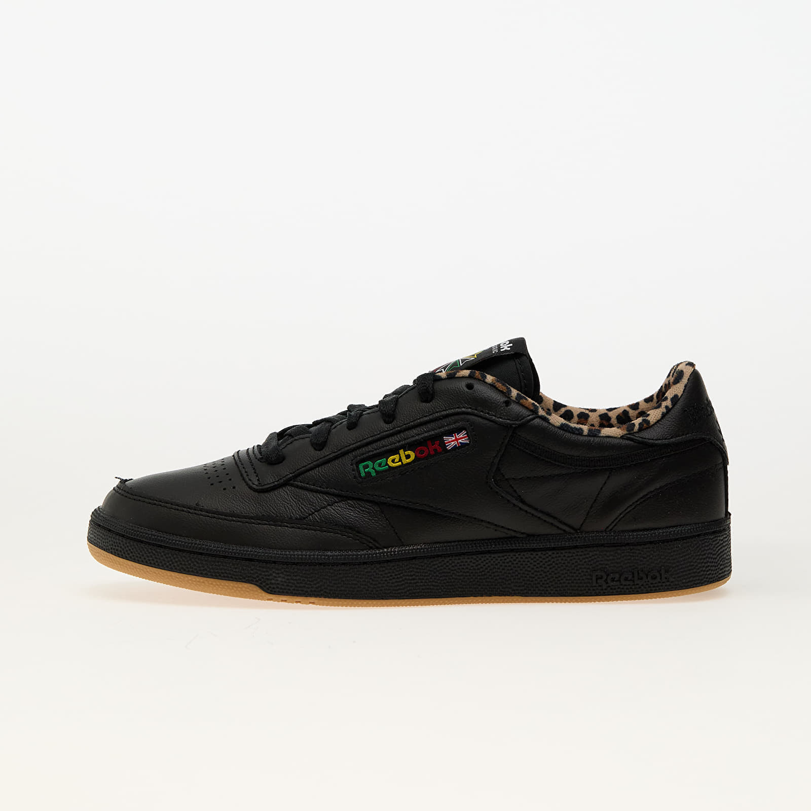 Tenisky Reebok Club C 85 Vintage LTD Black/ Leopard/ Gum EUR 37.5