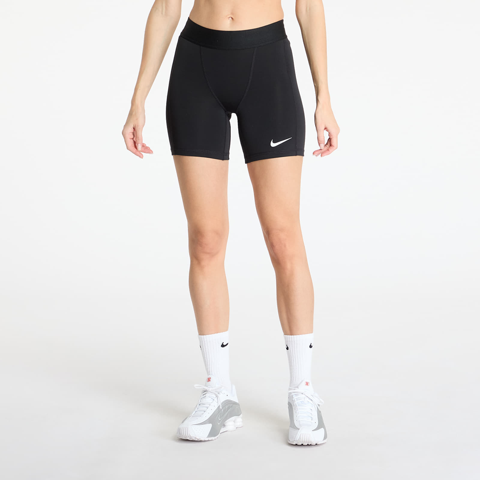 Šortky Nike Pro Leak Protections Shorts Women's 6in Soccer Shorts Black/ Black/ White S