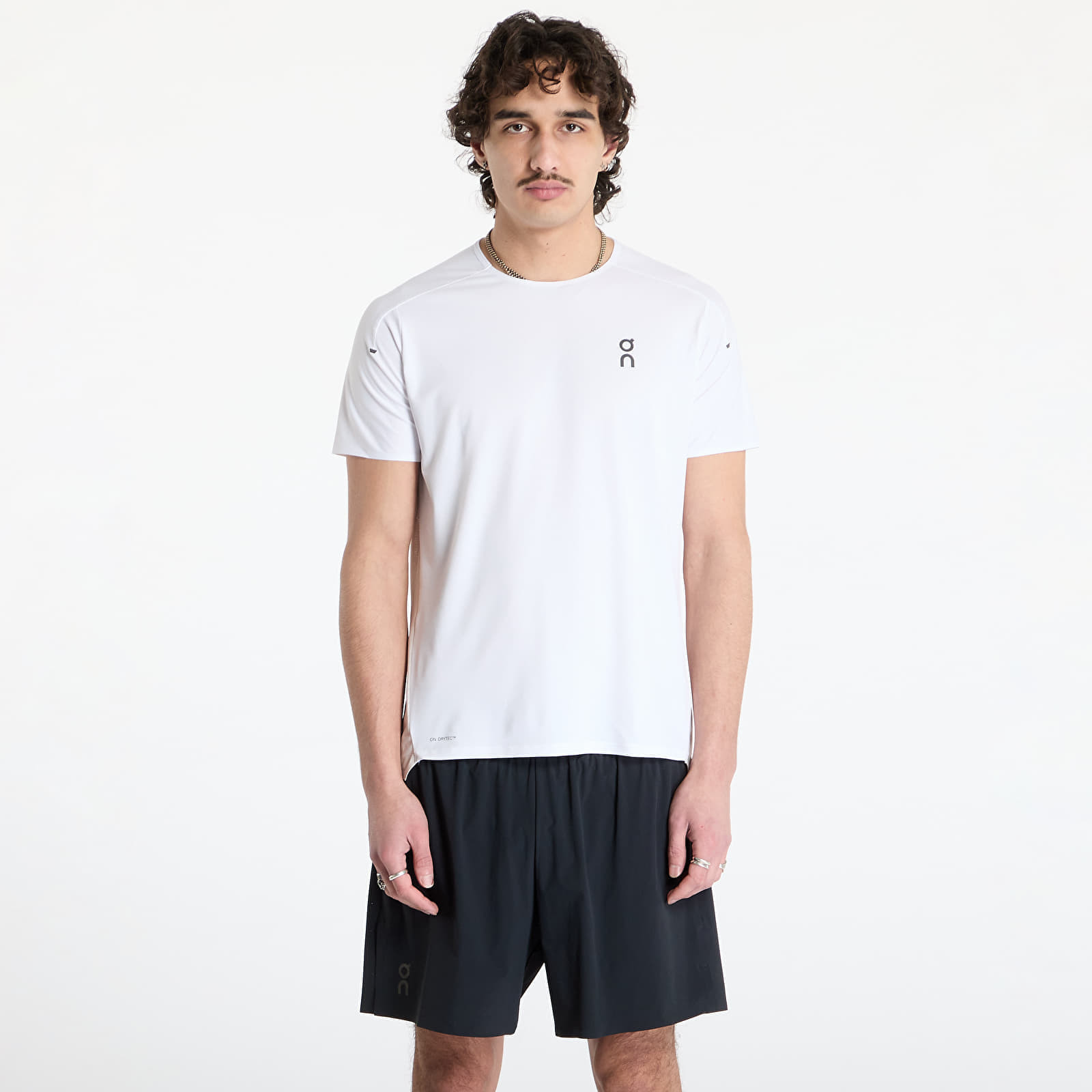 Tričko On Performance Short Sleeve Tee White/ Silver S