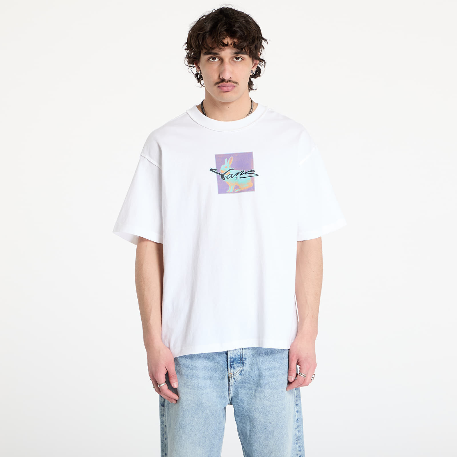 Tričko Vans LX Down The Rabbit Hole T-Shirt White M