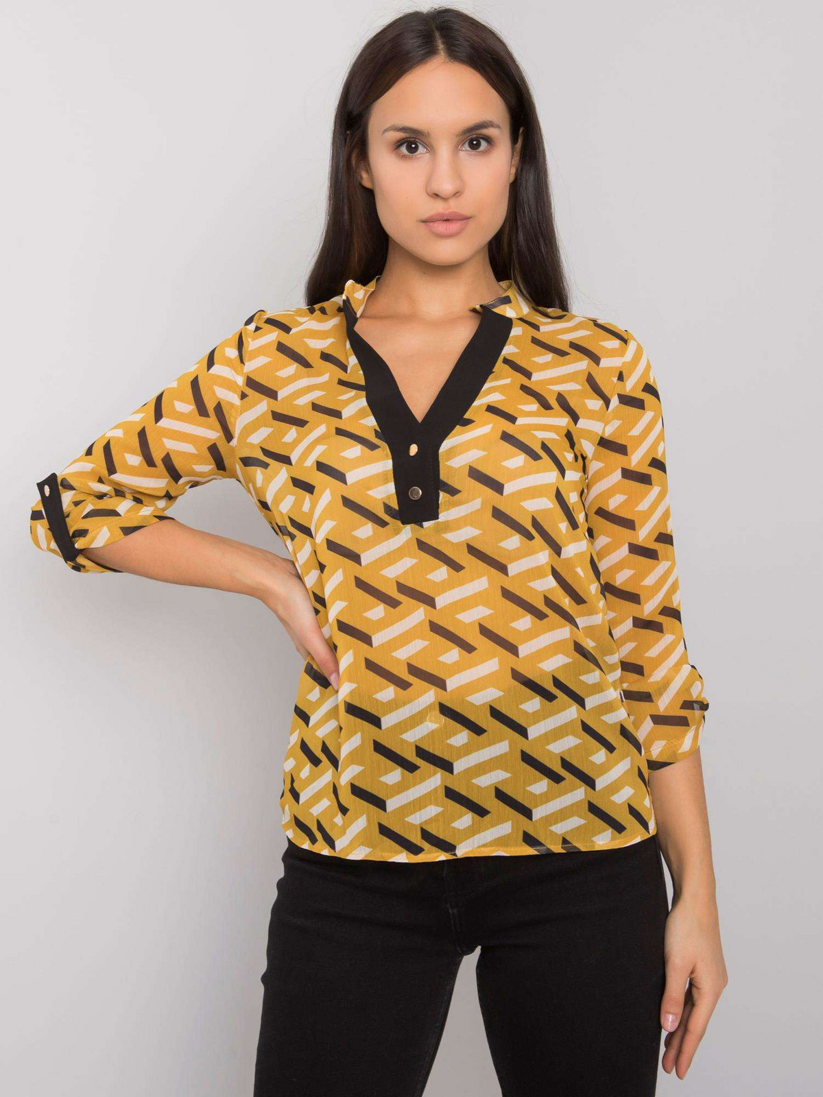 Blouse-LC-BZ-22K-2009.30P-black-yellow