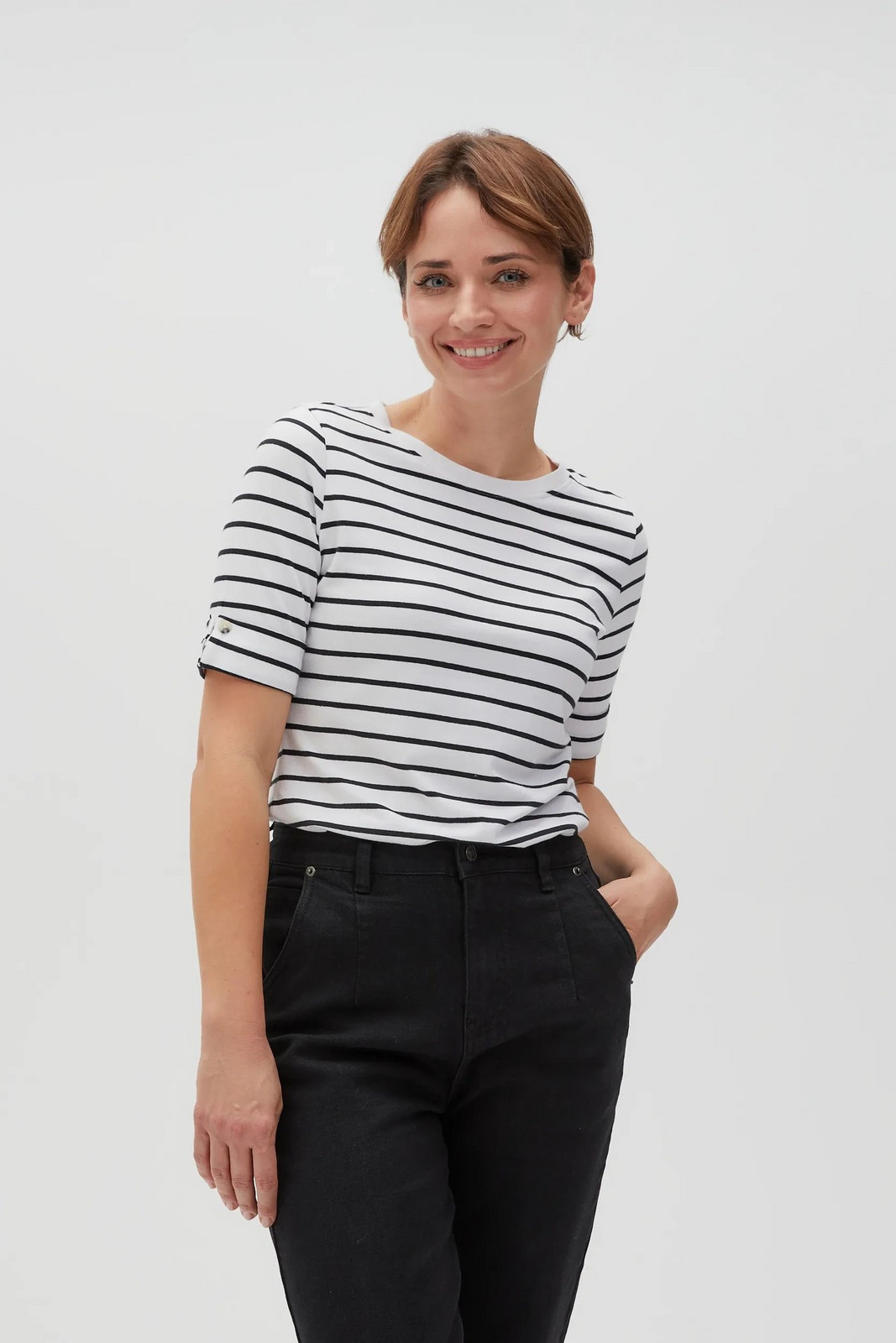 Women's T-shirt MOODO L-TS-4608 - black