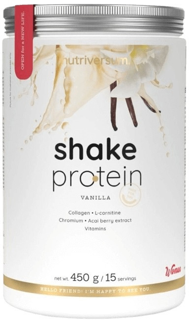 Nutriversum shake whey protein 450 g - vanilka