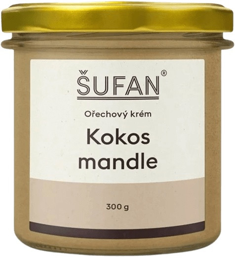 Šufán kokosovo-mandľové maslo 300 g výpredaj 13.3.2025