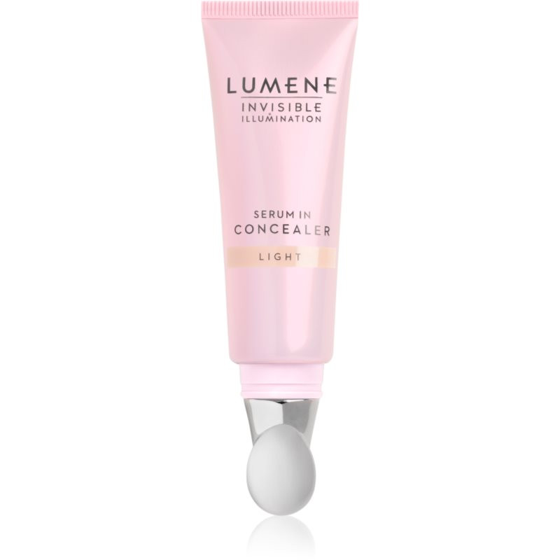 Lumene Invisible Illumination Serum in Concealer očný korektor s hydratačným účinkom viac odtieňov Light 10 ml