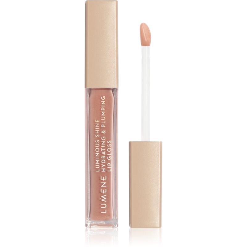 Lumene Luminous Shine hydratačný lesk na pery odtieň 1 Pale Honey 5 ml