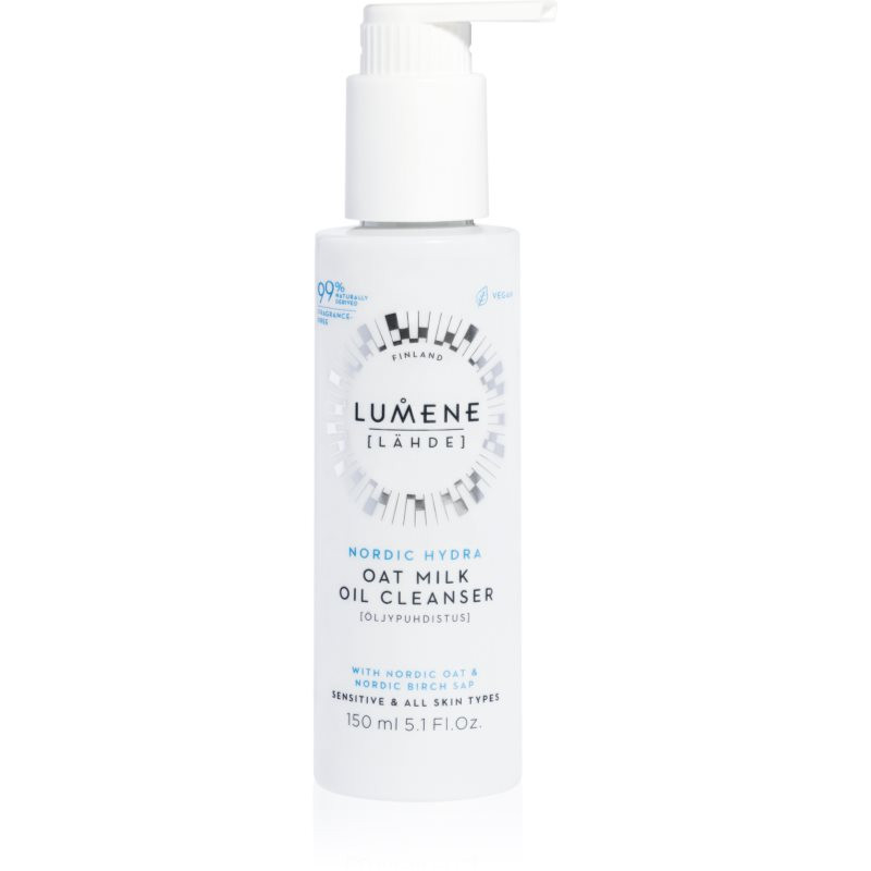 Lumene Nordic Hydra [LÄHDE] Oat Milk jemný čistiaci olej pre citlivú pleť 150 ml