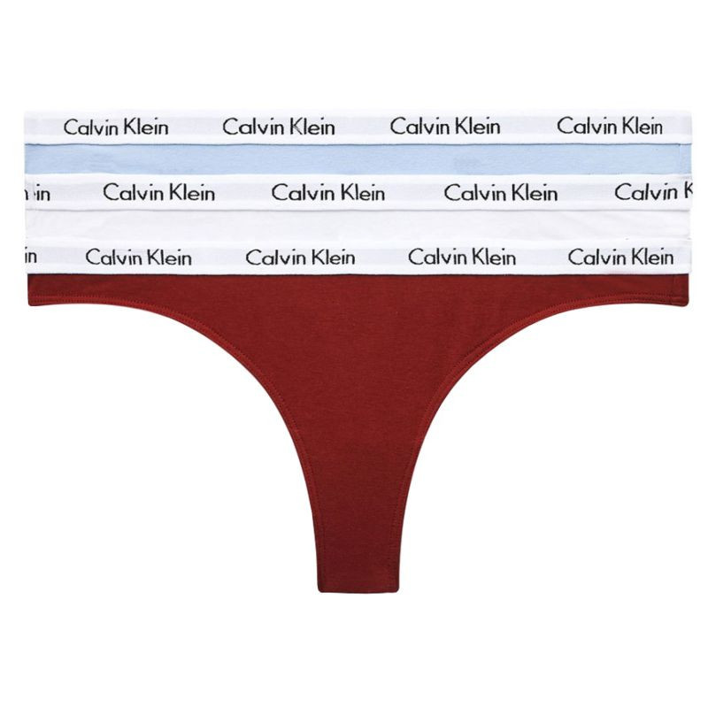 Calvin Klein Spodné prádlo 3-Pack Thong W QD3587E Dámske XS
