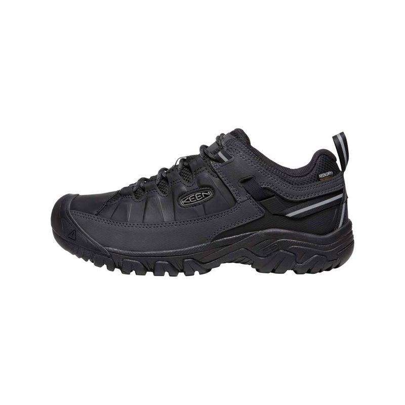 Pánske trekové topánky KEEN TARGHEE III WP TRIPLE BLACK Leather Membrane (KE-1028128) 45