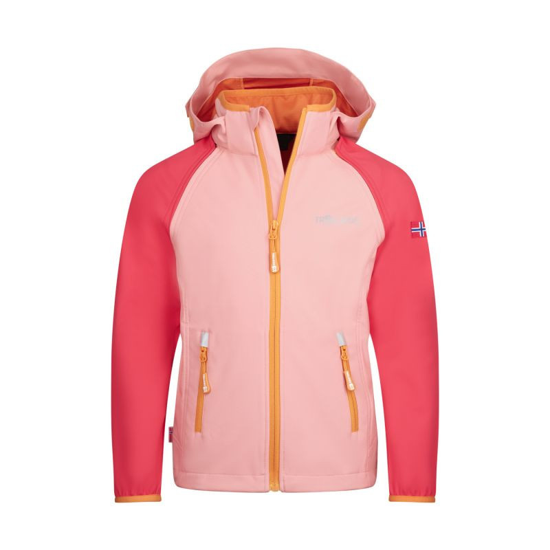 Trollkids Detská softshellová bunda Rondane Zip Off Jacket XT Jr 819-239 176