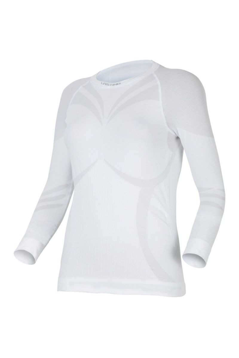 Lasting ATALA 0101 biela termo bezšvové tričko Veľkosť: L/XL 8595067838960