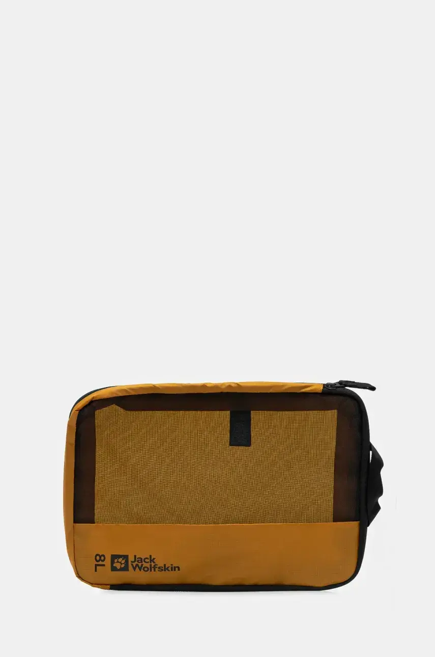 Kompresný organizér Jack Wolfskin Compression Cube 8L hnedá farba, A62120