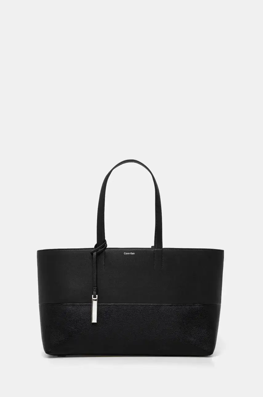 Kabelka Calvin Klein čierna farba, K60K613011