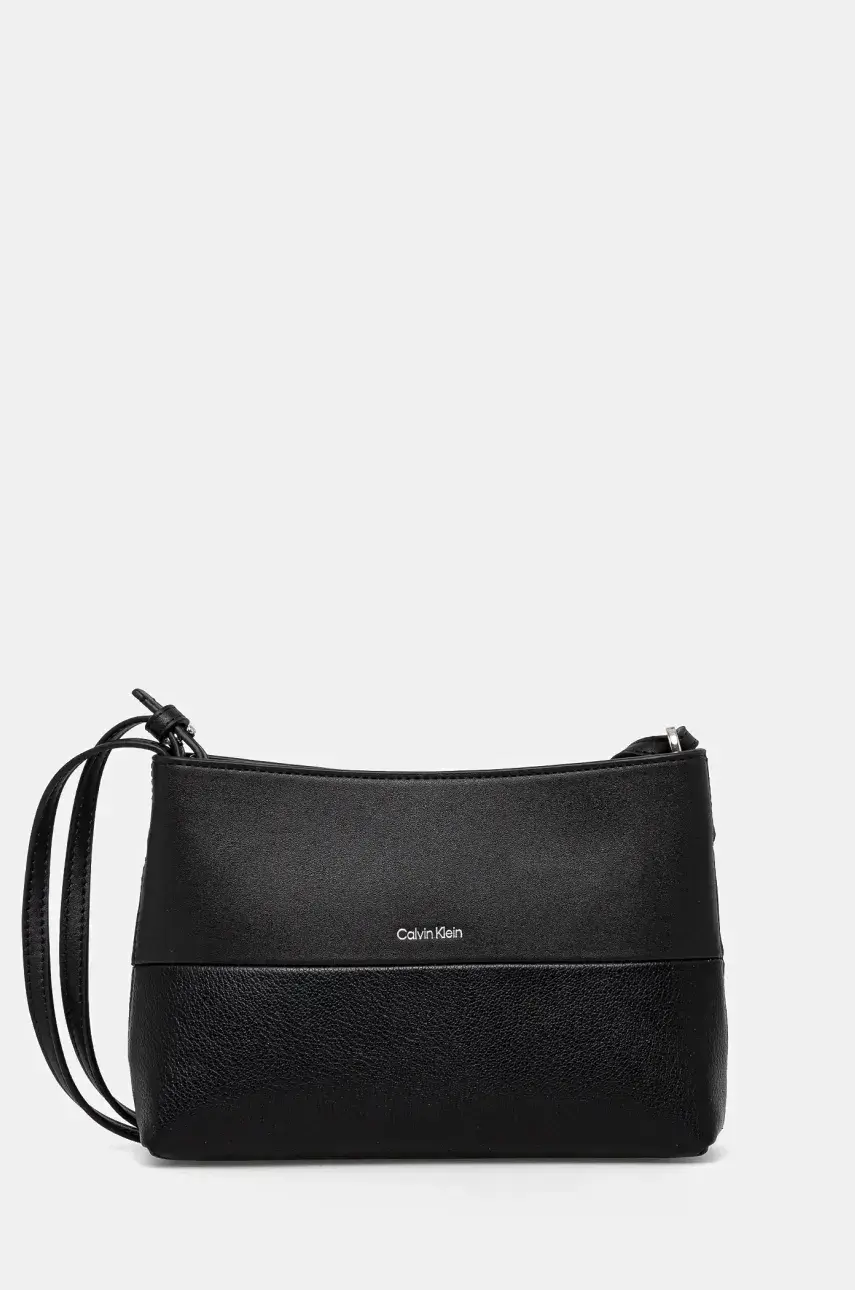 Kabelka Calvin Klein čierna farba, K60K613009