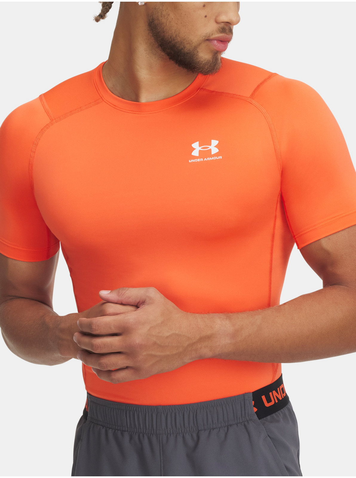 Pánske tričko Under Armour UA HG Armour Comp SS