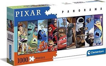 Clementoni - Panoramatické puzzle Pixar 1 000 dielikov