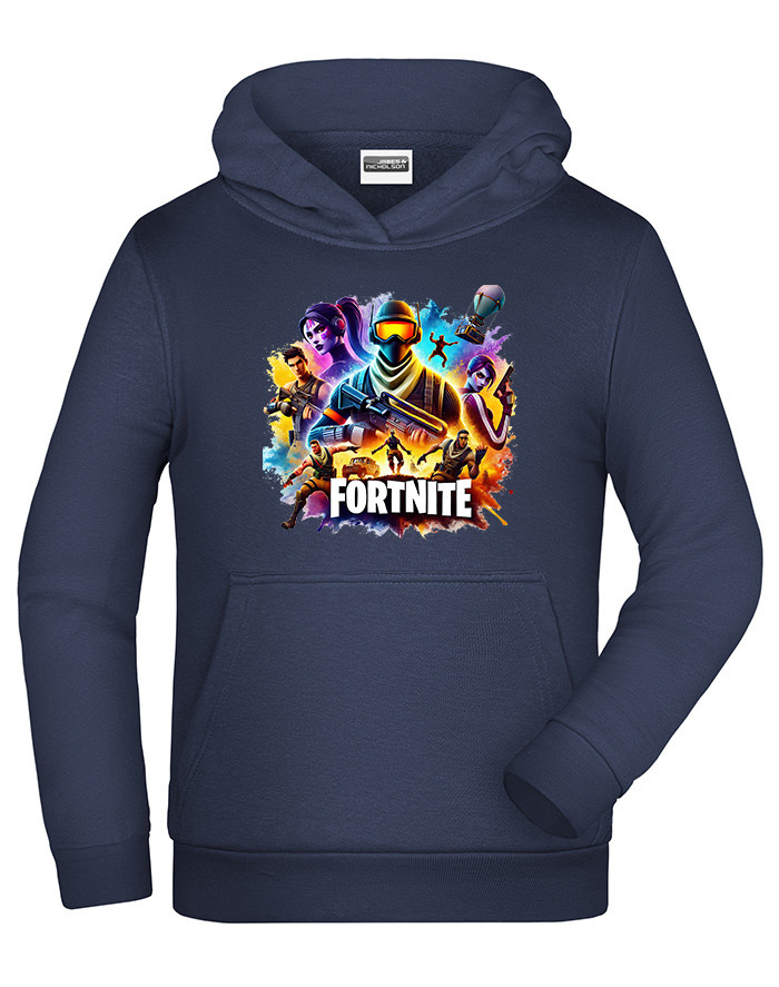 Detská mikina s potlačou hry Fortnite - ideálne pre malých hráčov