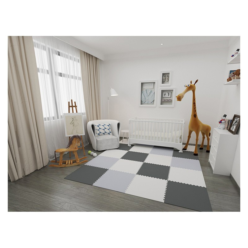 KZ0793 DR Puzzle penová podložka 180x180cm - Nora