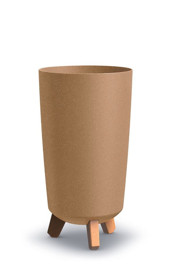 Vysoký květináč GRACIE TUBA SLIMECO přírodní