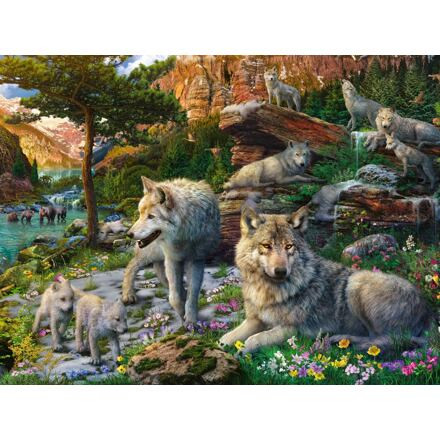 Ravensburger Jarní vlci 1500 dielikov