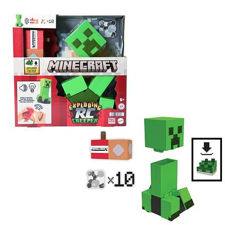 Mattel Minecraft RC Explodujúce CREEPER