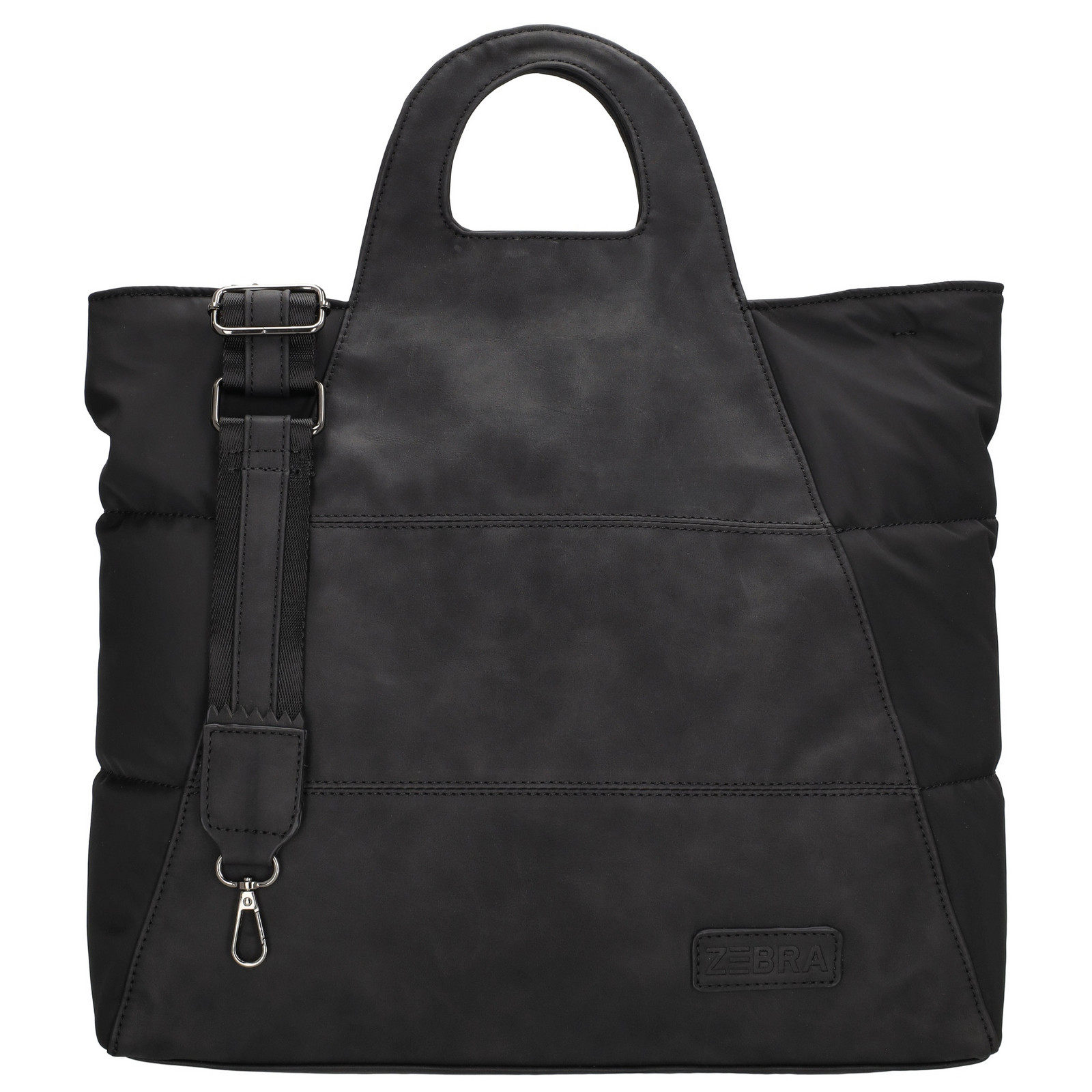 Štýlová kabelka s originálnym dizajnom - Selene - Zebra Trends - 16 L - čierna