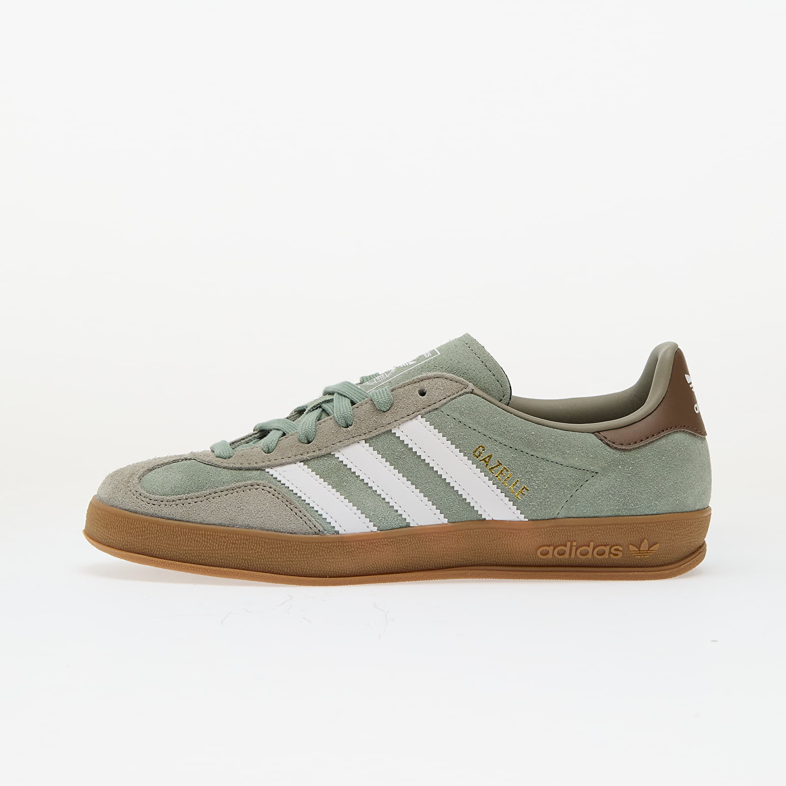 Tenisky adidas Gazelle Indoor Silver Pebble/ Silver Green/ Ftw White EUR 40