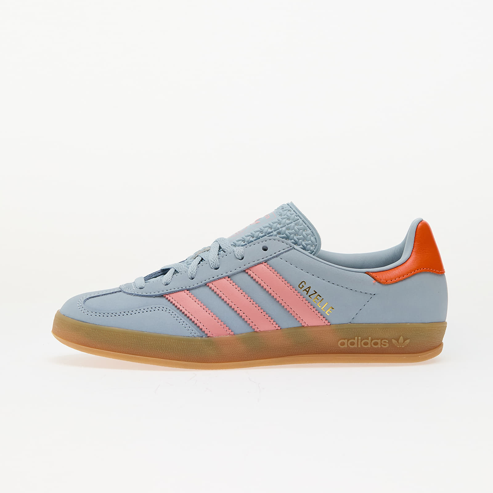 Tenisky adidas Gazelle Indoor W Wonder Blue/ Solar Orange/ Gum EUR 38